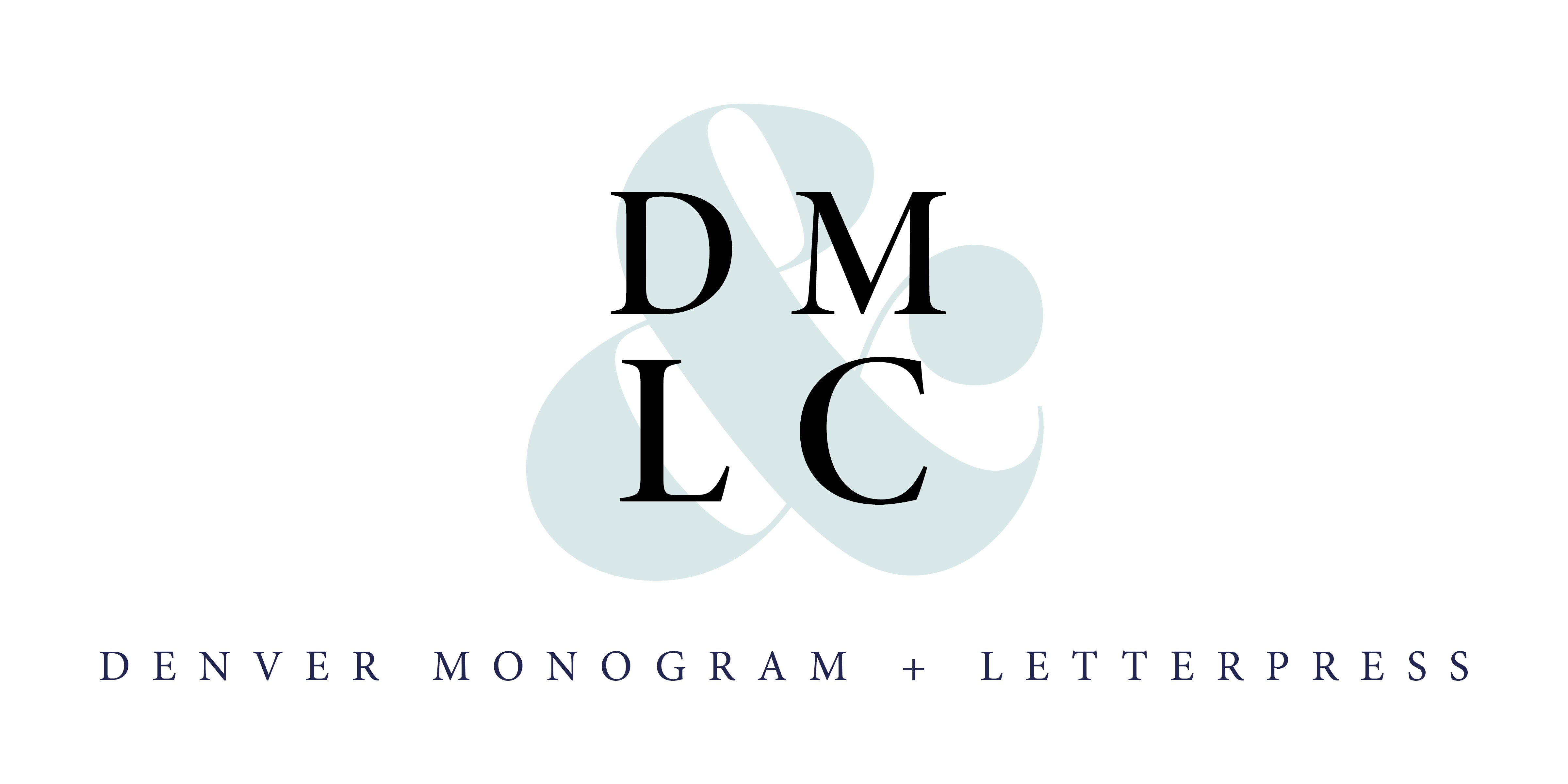 Denver Monogram + Letterpress