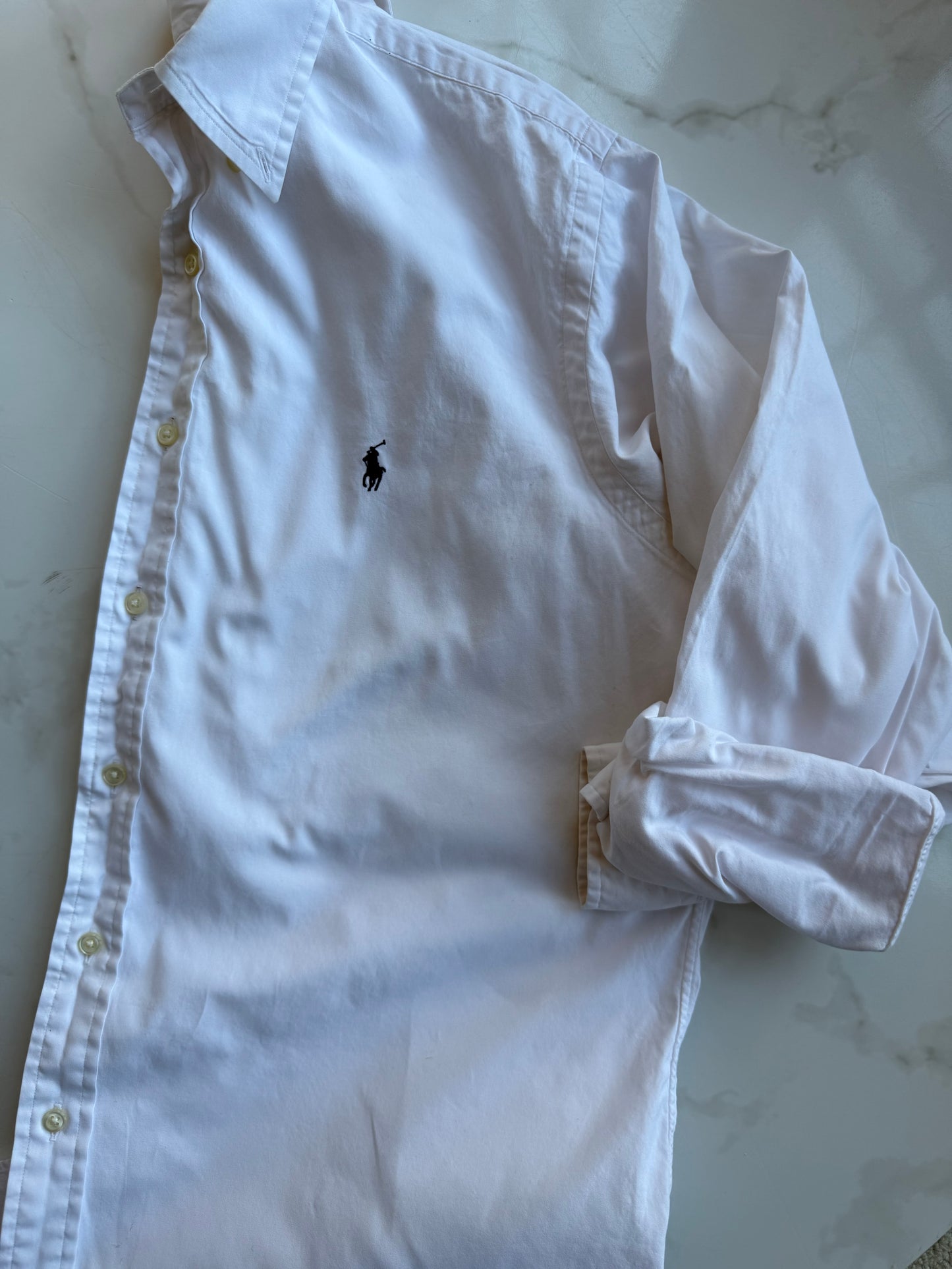 Thrifted Ralph Lauren Oxford White
