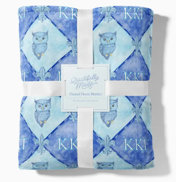Sorority Fleece Blanket