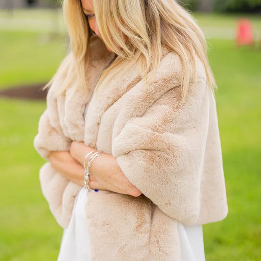 Faux Fur Capelet