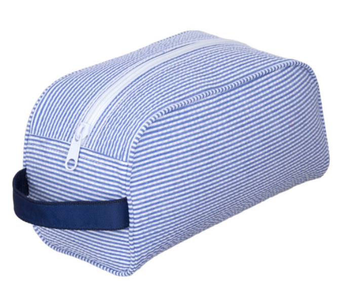 Seersucker Dopp Kit