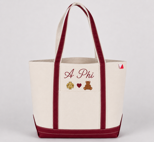 A Phi Campus Tote