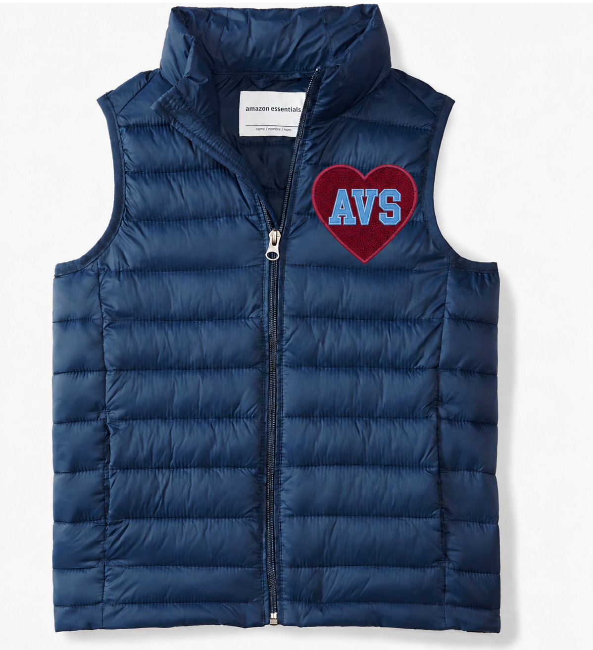 Youth AVS Heart Puffer Vest