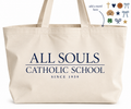 All Souls Catholic School Canvas Tote