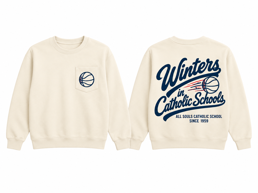 All Souls Winters in Catholic Schools Tee