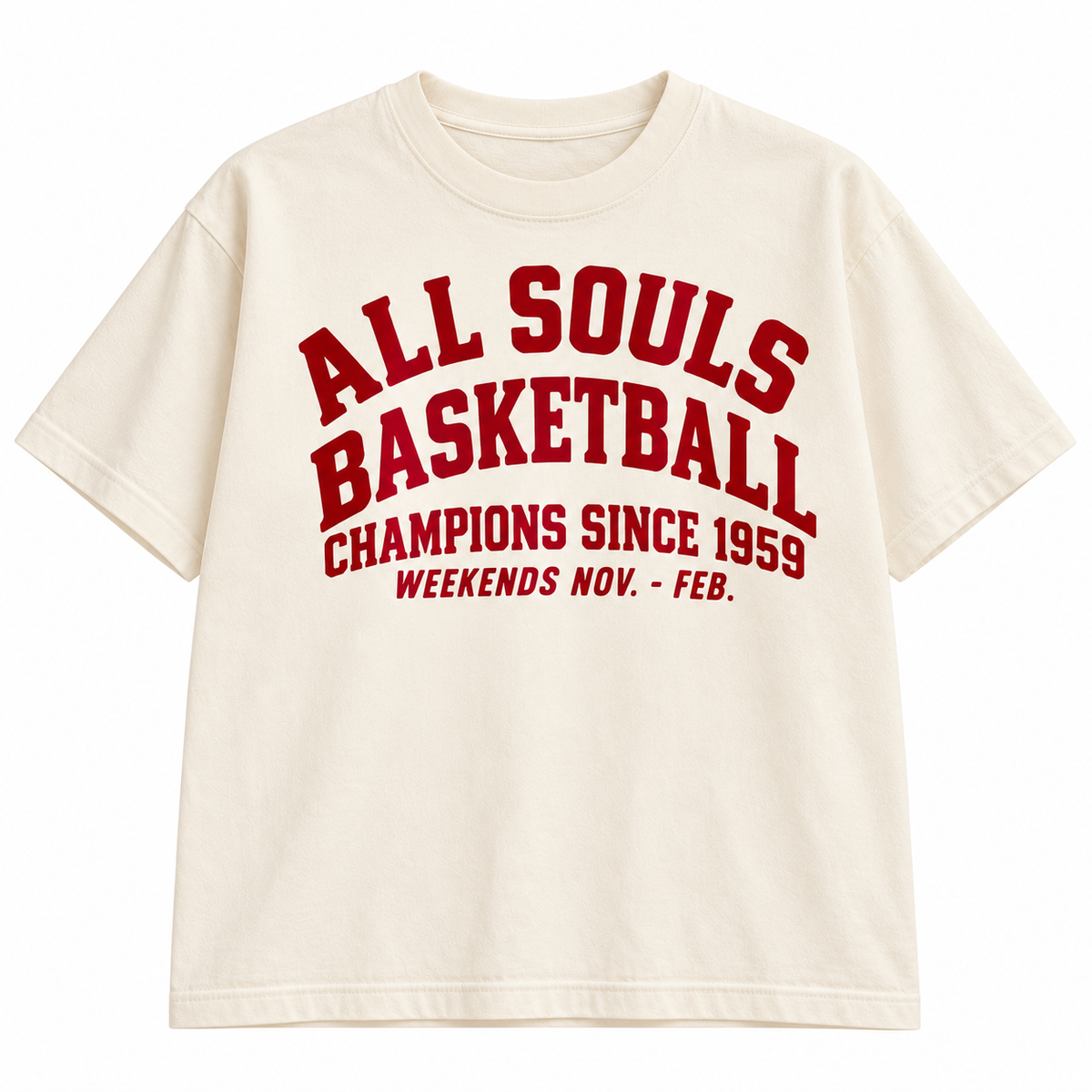 All Souls Spirits Basketball 1959 Tee