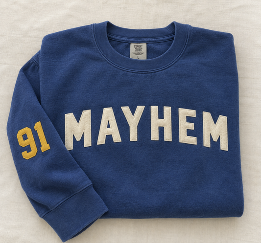Mayhem Felt Crewneck