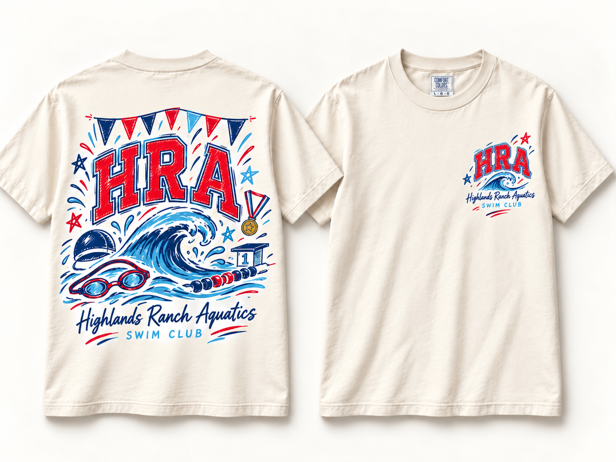 HRA Splash Tee / Sweatshirt