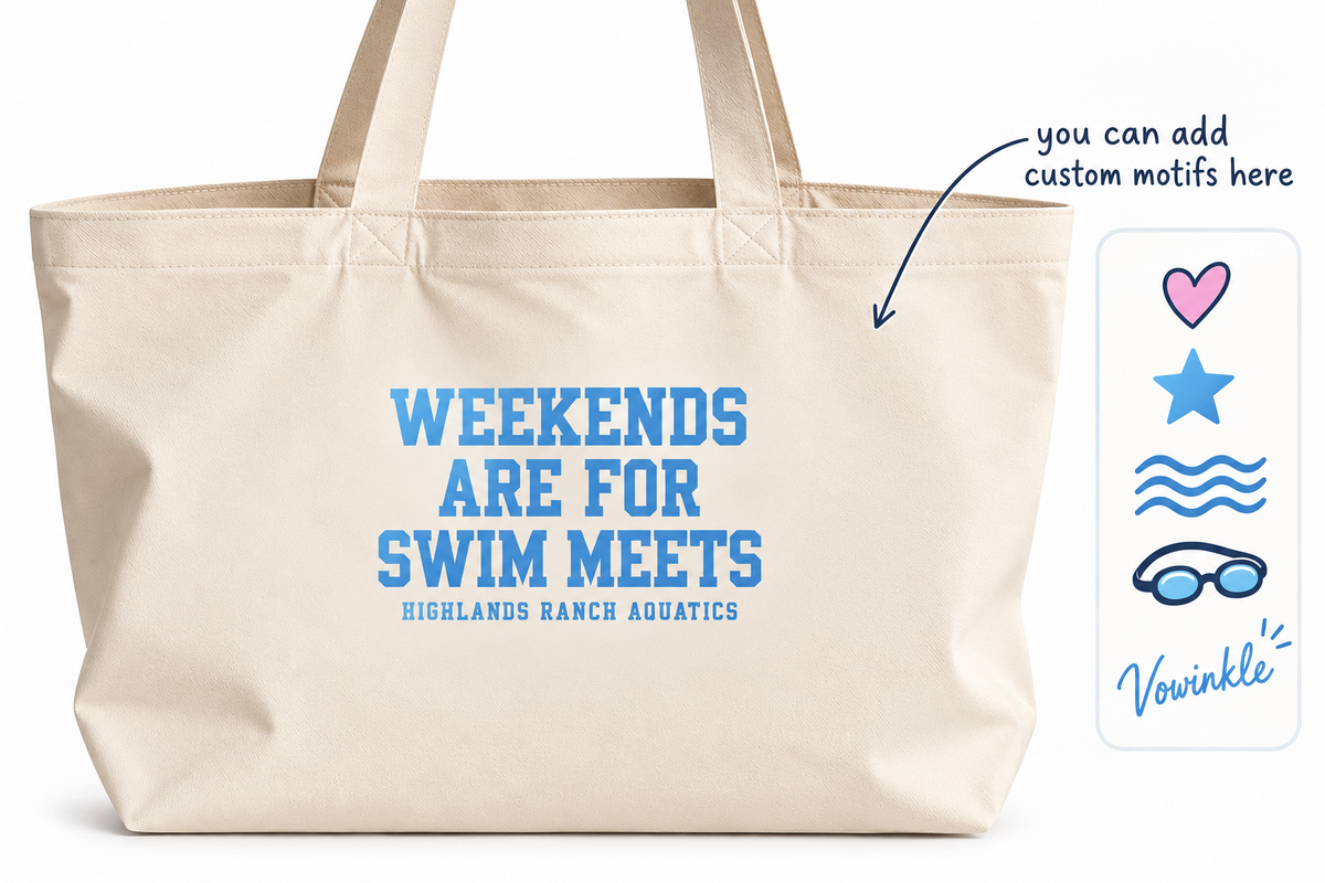 HRA Weekends Are For Swim Meets Tote