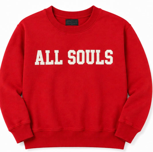 All Souls Youth Felt Letter Sweatshirt