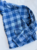 Thrifted Ralph Lauren Oxford - Blue Check