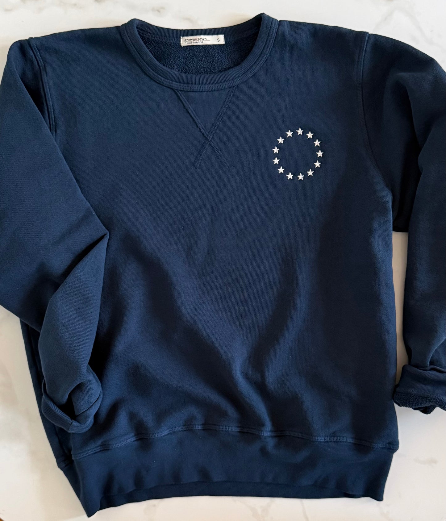 The Betsy Terry Sweatshirt - Navy