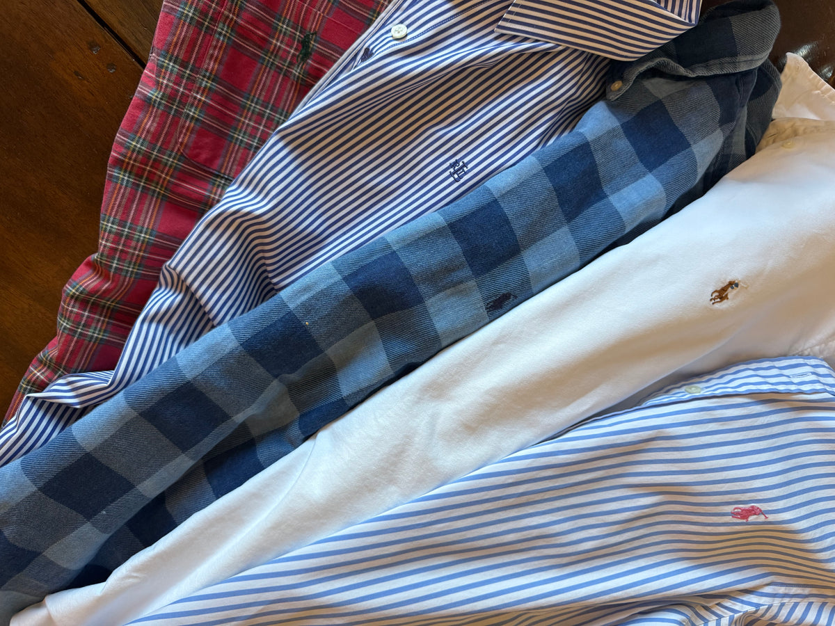 Custom Thrifted Oxford