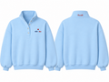 HRA Embroidered Mock Neck Sweatshirt