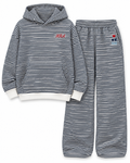 HRA Women's Striped Hoodie & Pants Set