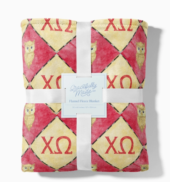 Sorority Fleece Blanket