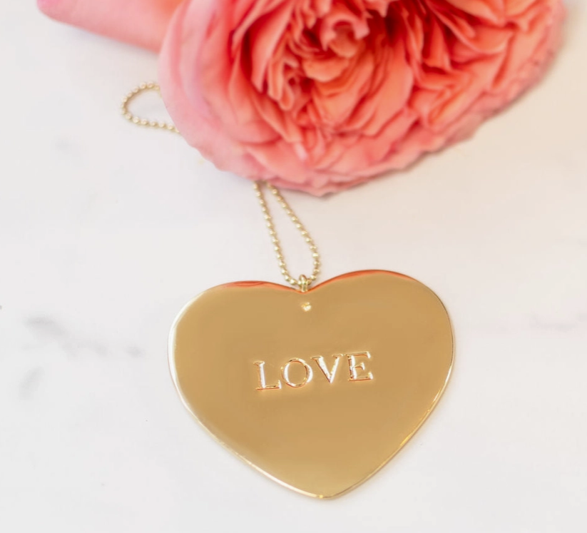 Gold Plated Small Heart Necklace
