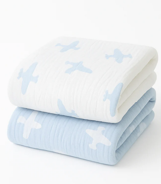 Airplane Baby Blanket