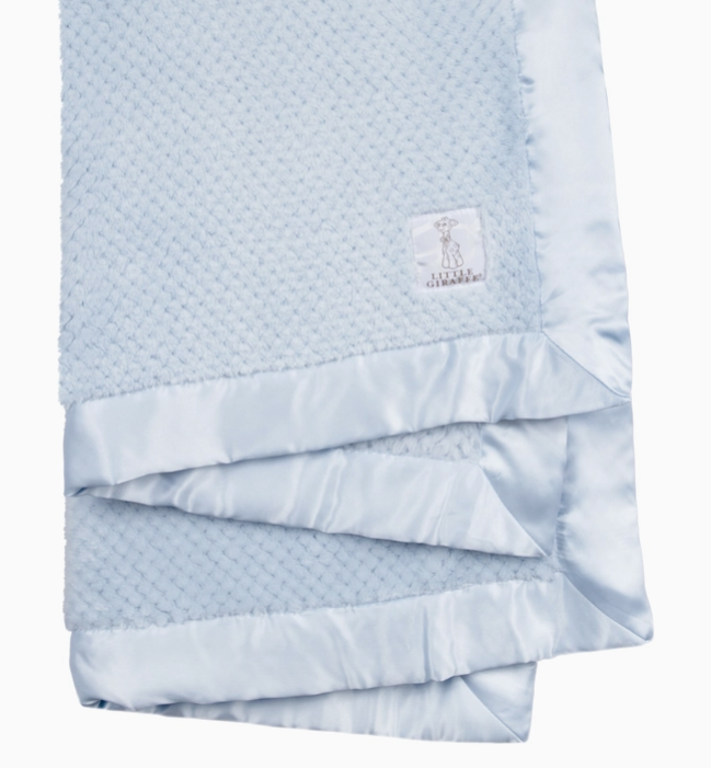 Little Giraffe Blanket - Light Blue