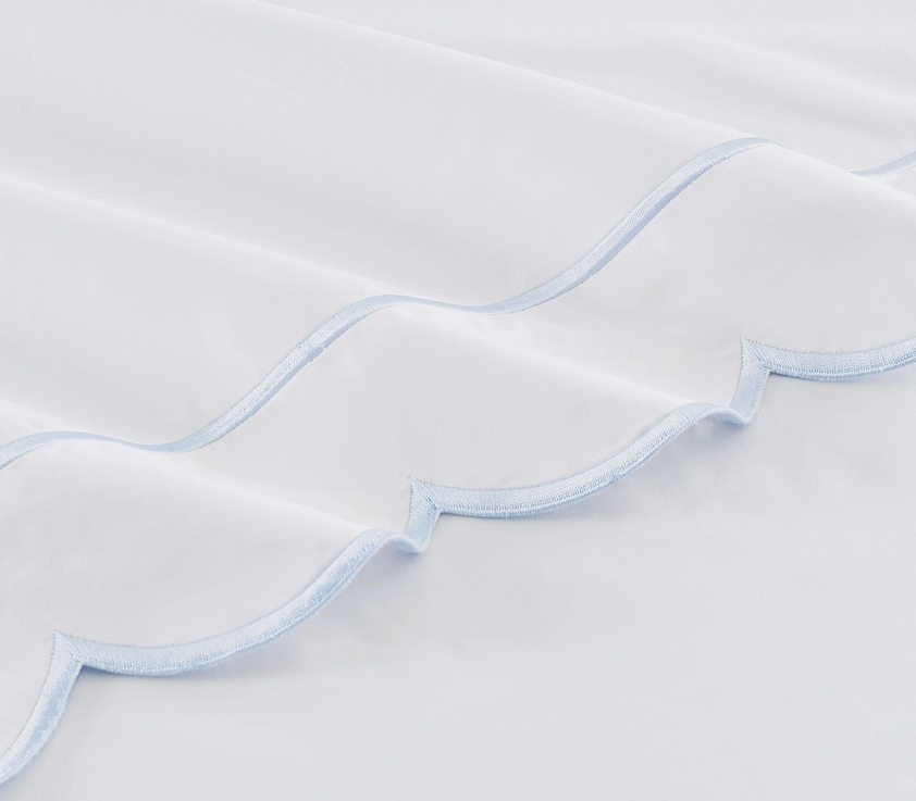 Scalloped Pillow Case