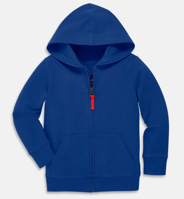 Full Zip Hooded Youth Sweatshirt