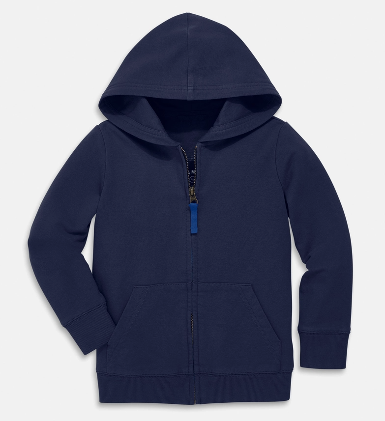 Full Zip Hooded Youth Sweatshirt