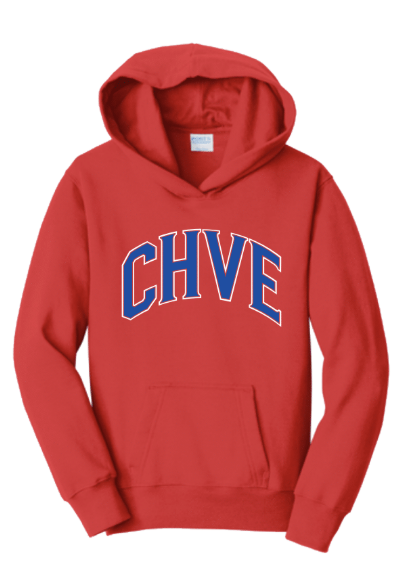 CHVE Youth Red Hoodie