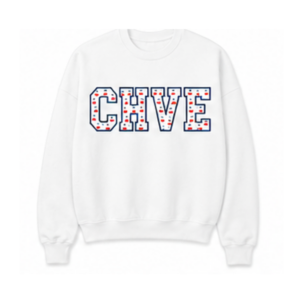 CHVE Screen Printed Adult Sweatshirt