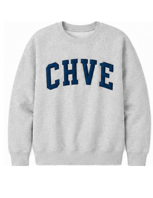 CHVE Felt Letter Sweatshirt