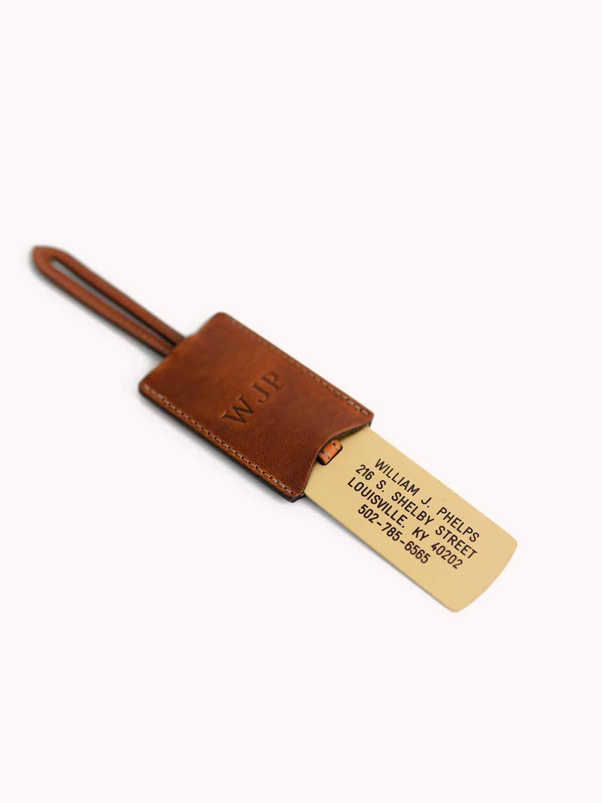 Leather Luggage Tag