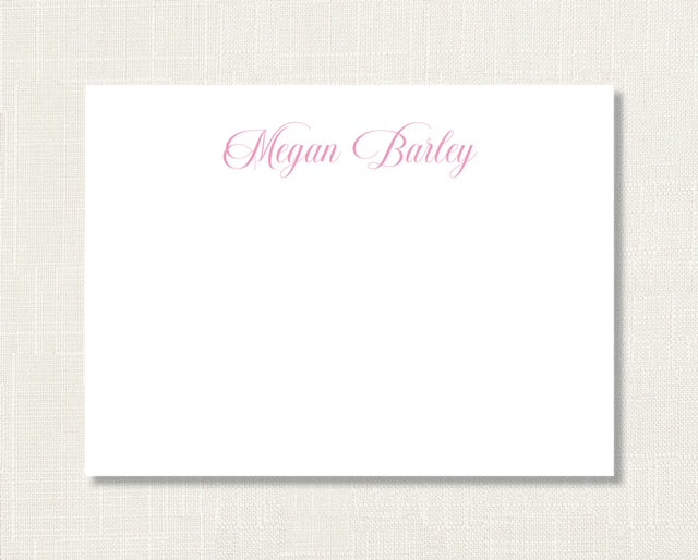 Adult Stationery 4x6 Flat Card