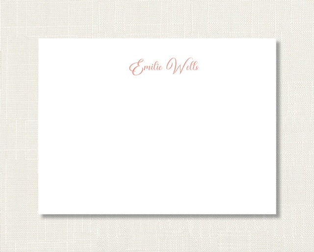 Adult Stationery 4x6 Flat Card