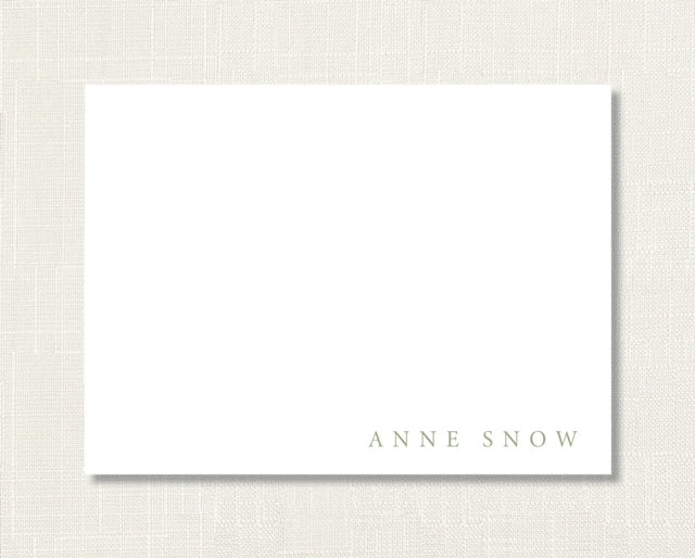 Adult Stationery 4x6 Flat Card