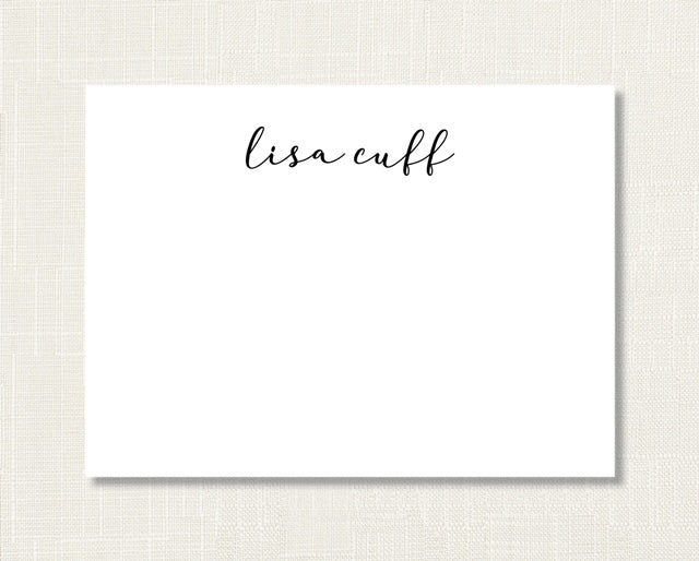 Adult Stationery 4x6 Flat Card