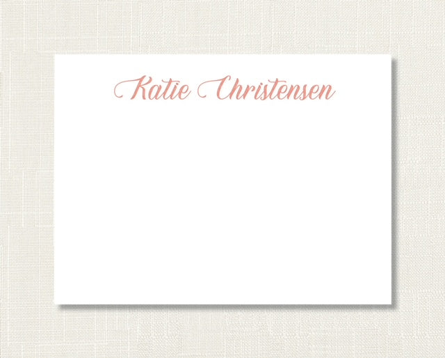 Adult Stationery 4x6 Flat Card