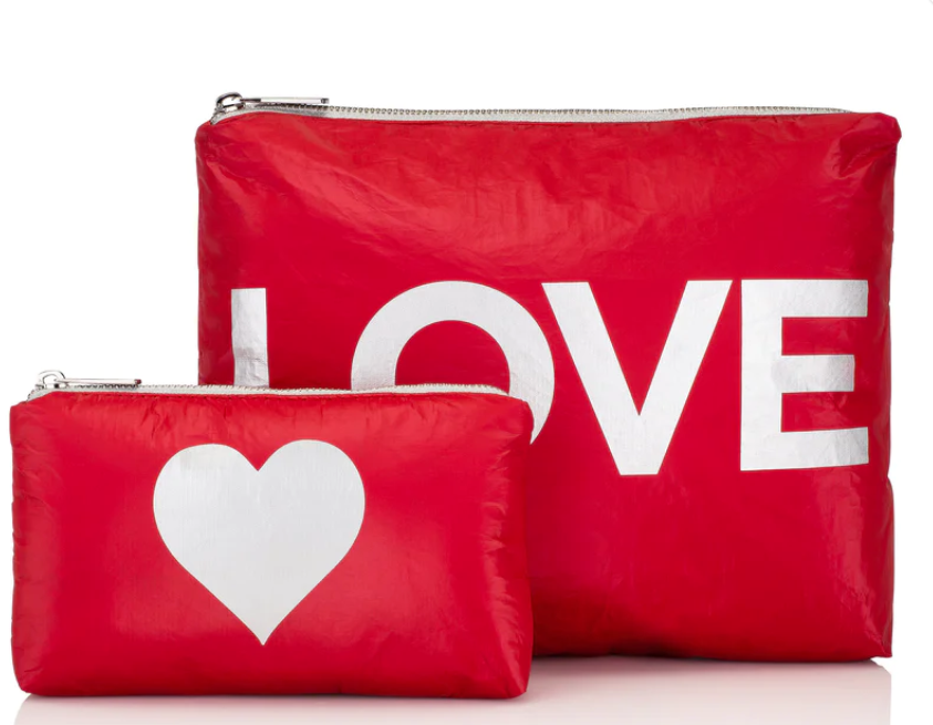 Heart Travel Bag -Set of 2