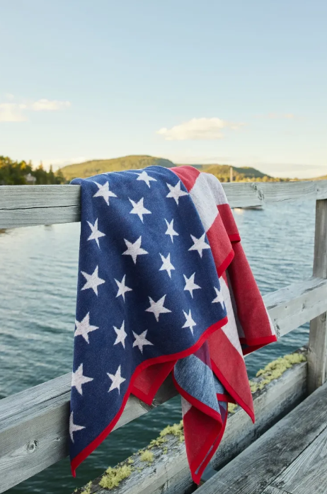 American Flag Blanket