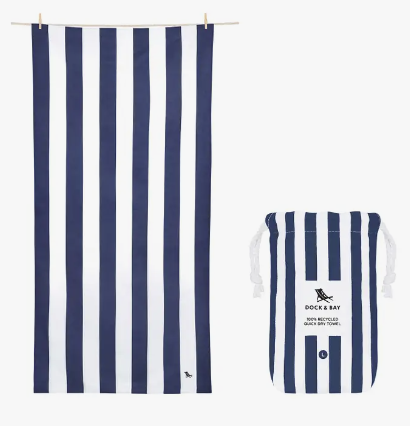 Dock and Bay Quick Dry Beach Towels -Sand Free