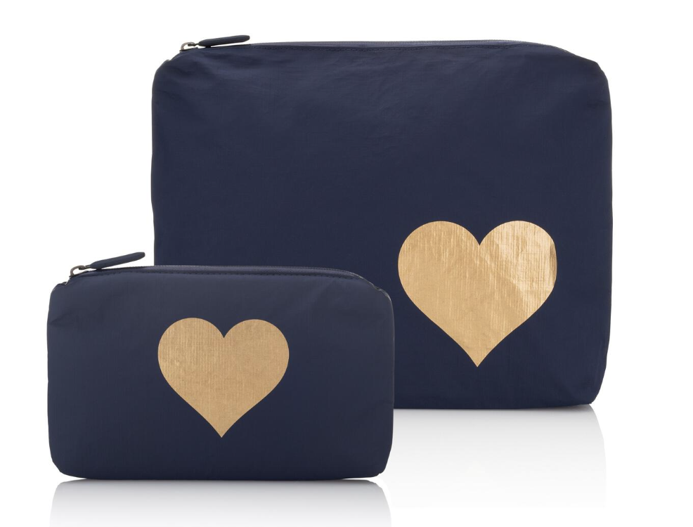 Heart Travel Bag -Set of 2